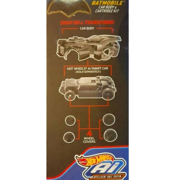 Batmobile Hot Wheels Ai Intelligent Race System Car Body and Cartridge Kit New - Picture 4 of 7